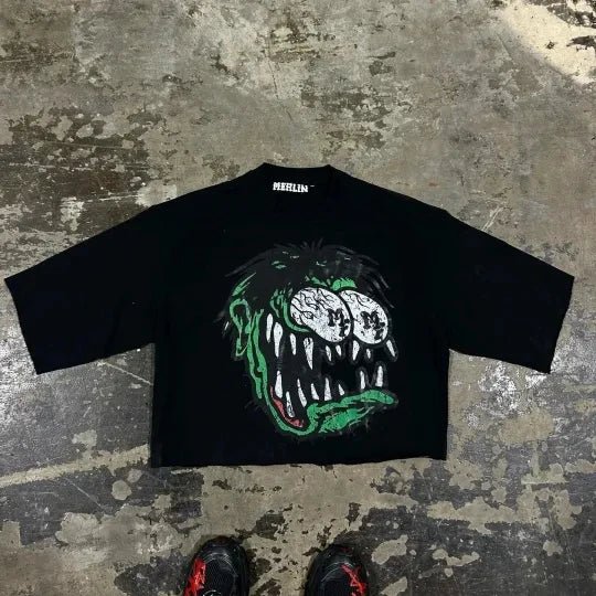 Graphic anime oversized tees - GoSobiShop Boutique