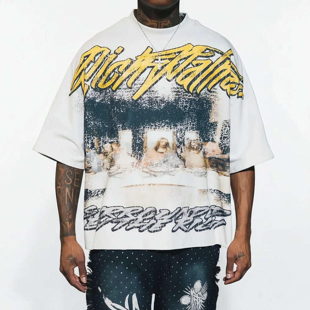 Graphic anime oversized tees - GoSobiShop Boutique