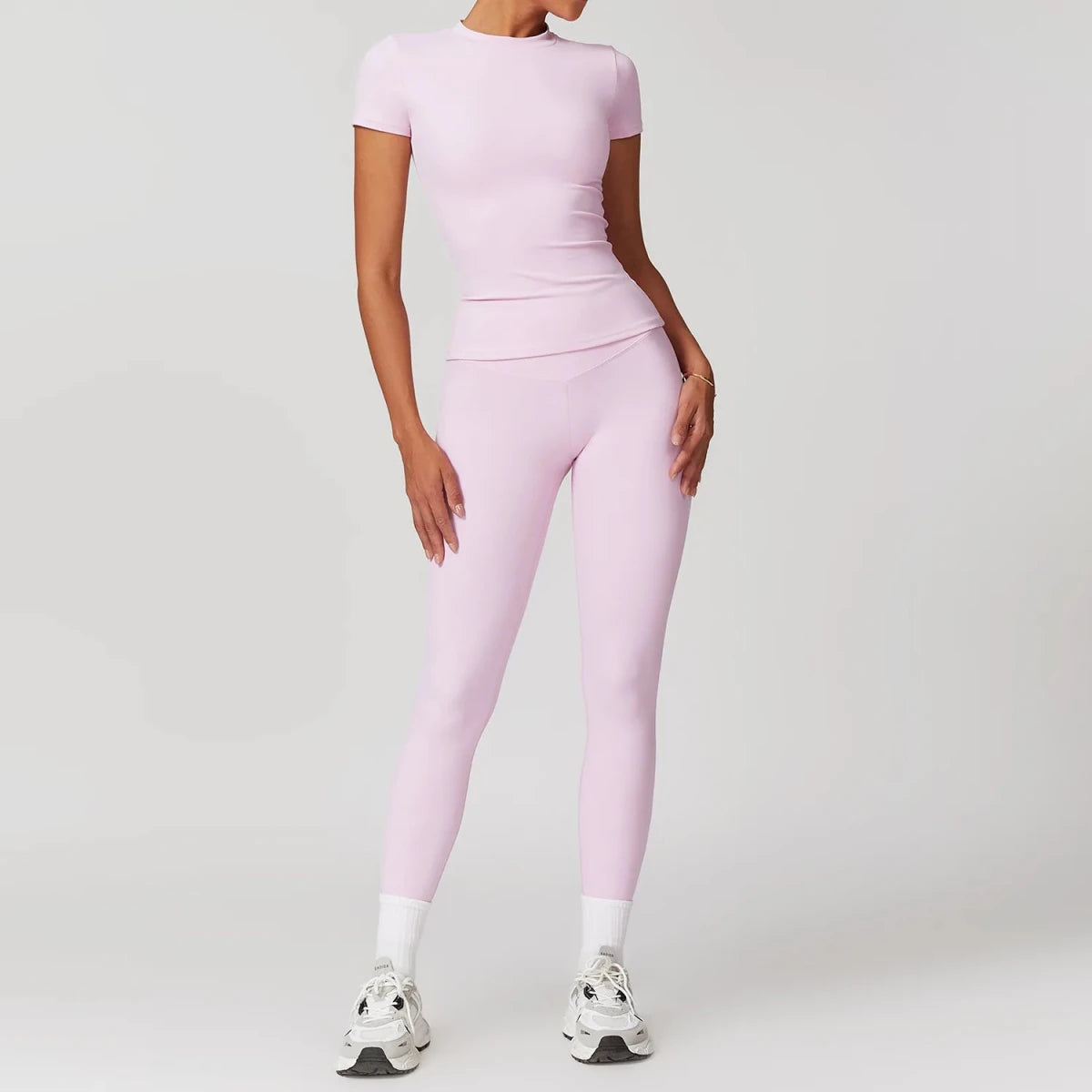 GSB Fitness set: Yoga 2 piece set tennis skirt sleeveless top leggings set. - GoSobiShop Boutique