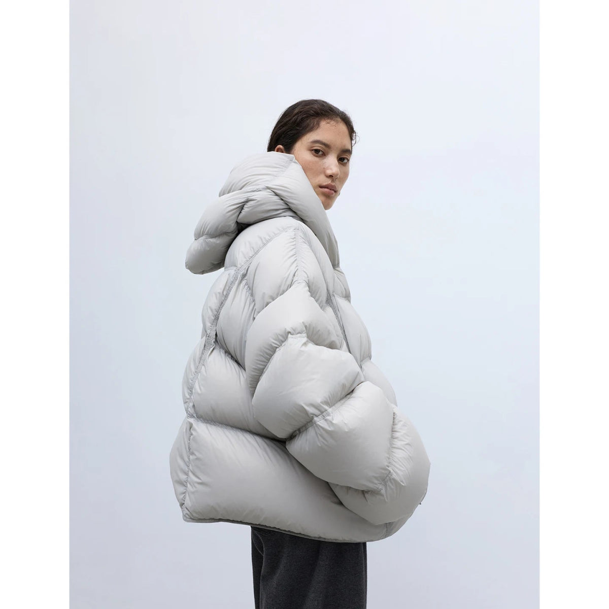 GW oversized puffer down jacket. - GoSobiShop Boutique