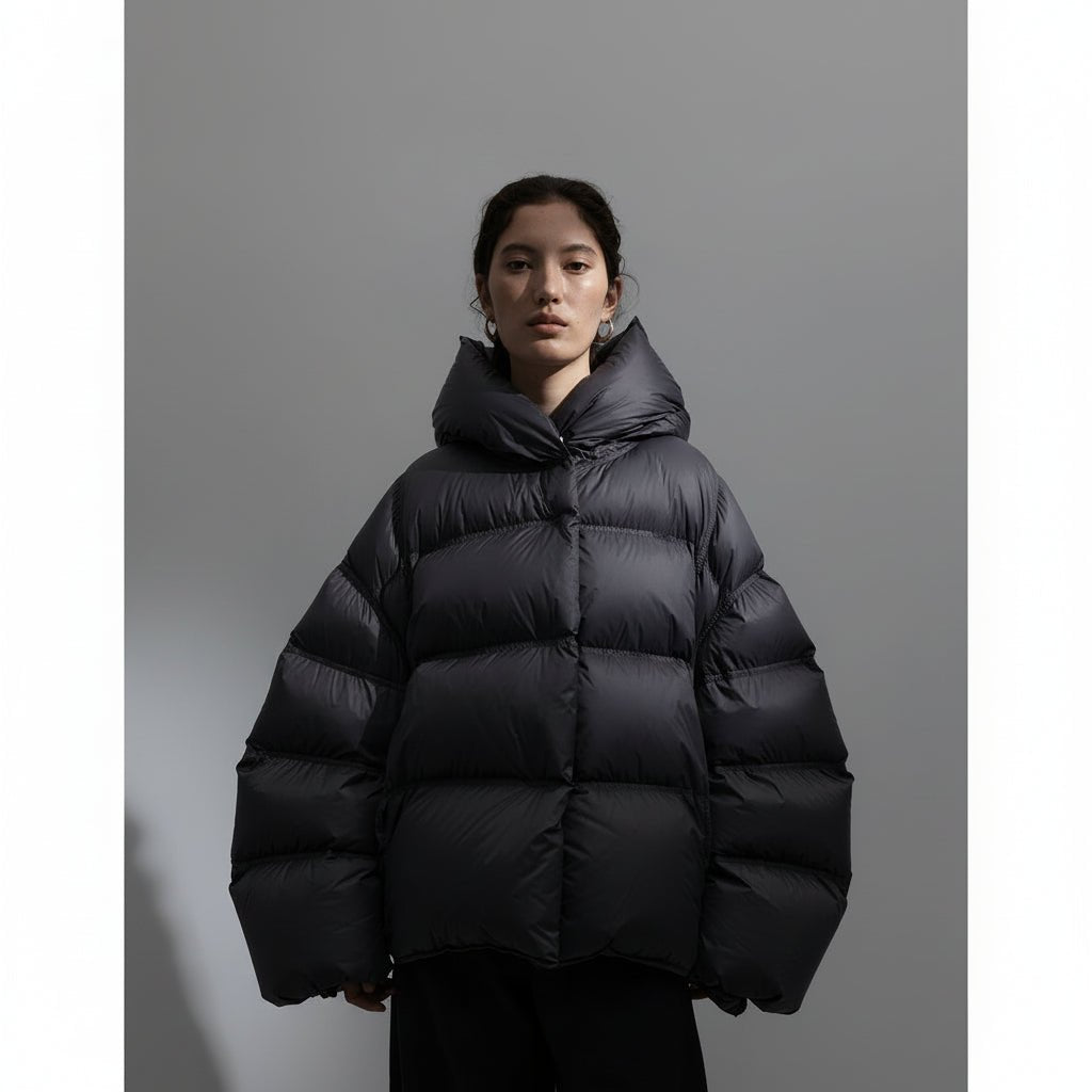 GW oversized puffer down jacket. - GoSobiShop Boutique