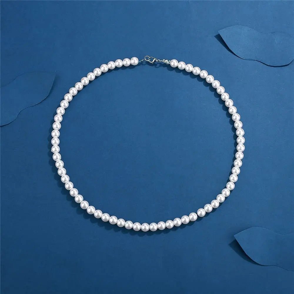 Handmade Pearl Necklace For men - GoSobiShop Boutique