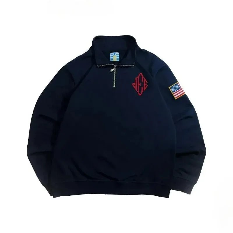 JEE sweater and sweatpants tracksuit set viral jee sweaters USA flag. - GoSobiShop Boutique