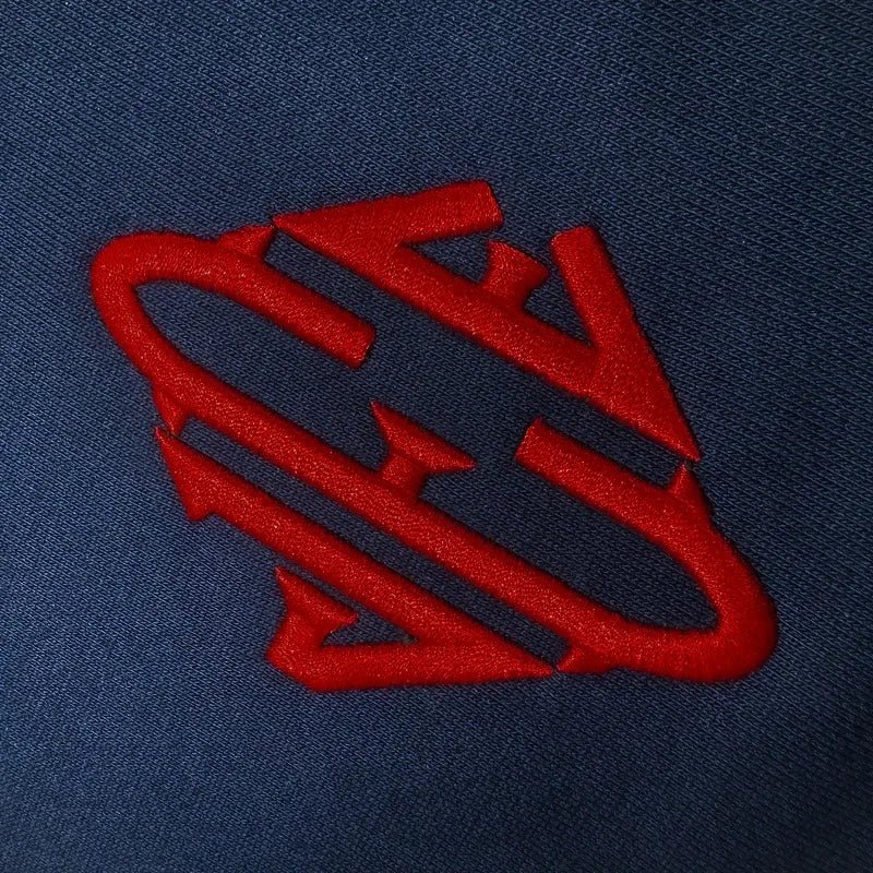 Jeff Epstein Quarter Zip American flag Oversized sweater. - GoSobiShop Boutique