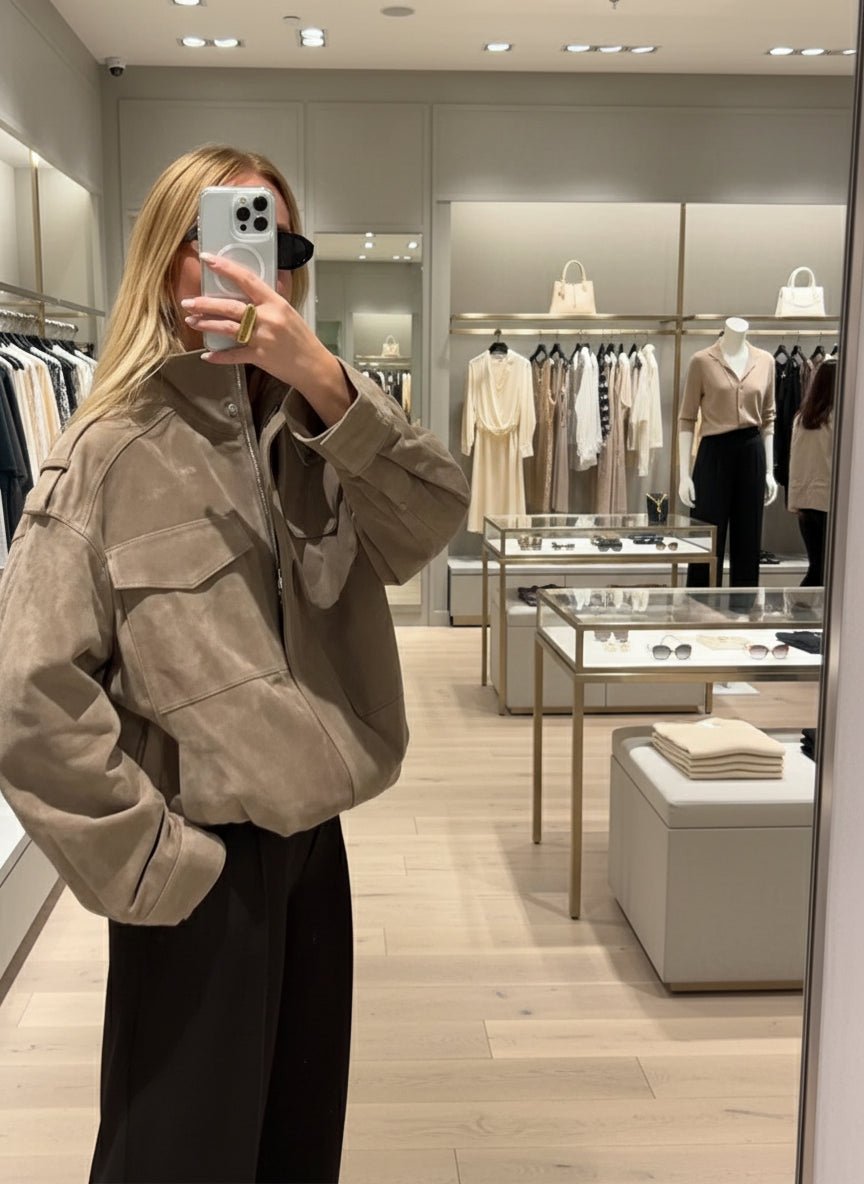 KRIS Suede Leather - GoSobiShop Boutique