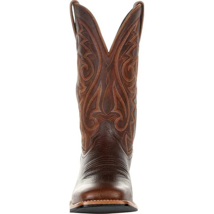 Mid Calf Western Cowboy Boots - GoSobiShop Boutique