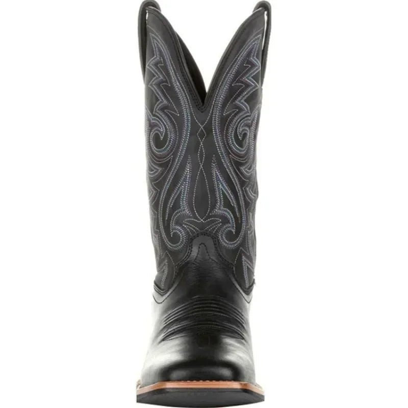 Mid Calf Western Cowboy Boots - GoSobiShop Boutique