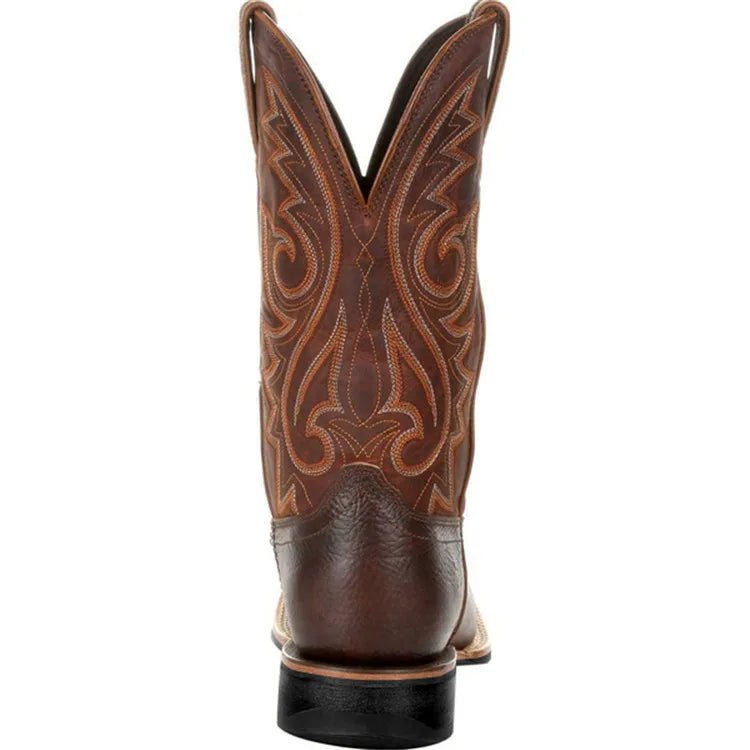 Mid Calf Western Cowboy Boots - GoSobiShop Boutique