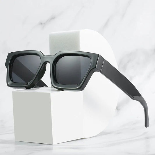 Millionaire square frame luxury style shades LV shades rep UV400 - GoSobiShop Boutique