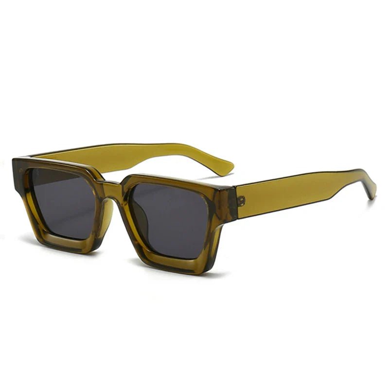 Millionaire square frame luxury style shades LV shades rep UV400 - GoSobiShop Boutique