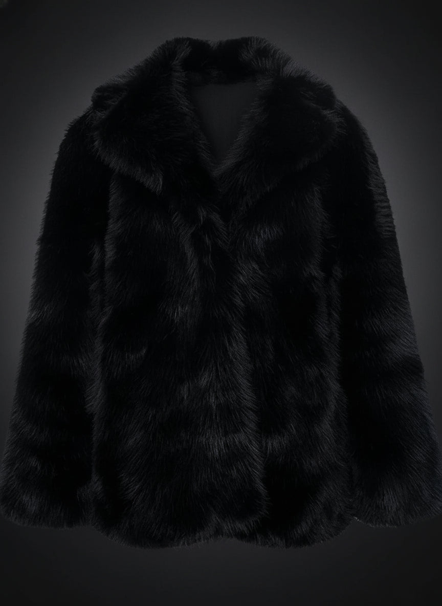 Mink Faux Fur winter jacket. - GoSobiShop Boutique