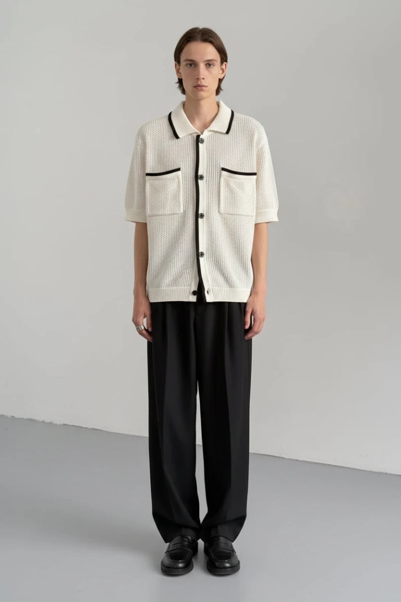 Monaco Knit Cardigan Shirt - GoSobiShop Boutique
