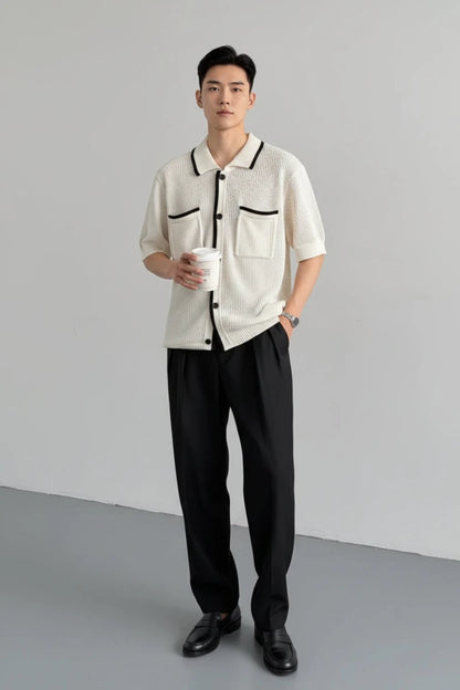 Monaco Knit Cardigan Shirt - GoSobiShop Boutique