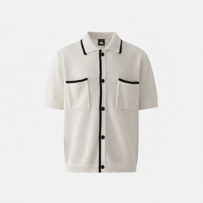 Monaco Knit Cardigan Shirt - GoSobiShop Boutique