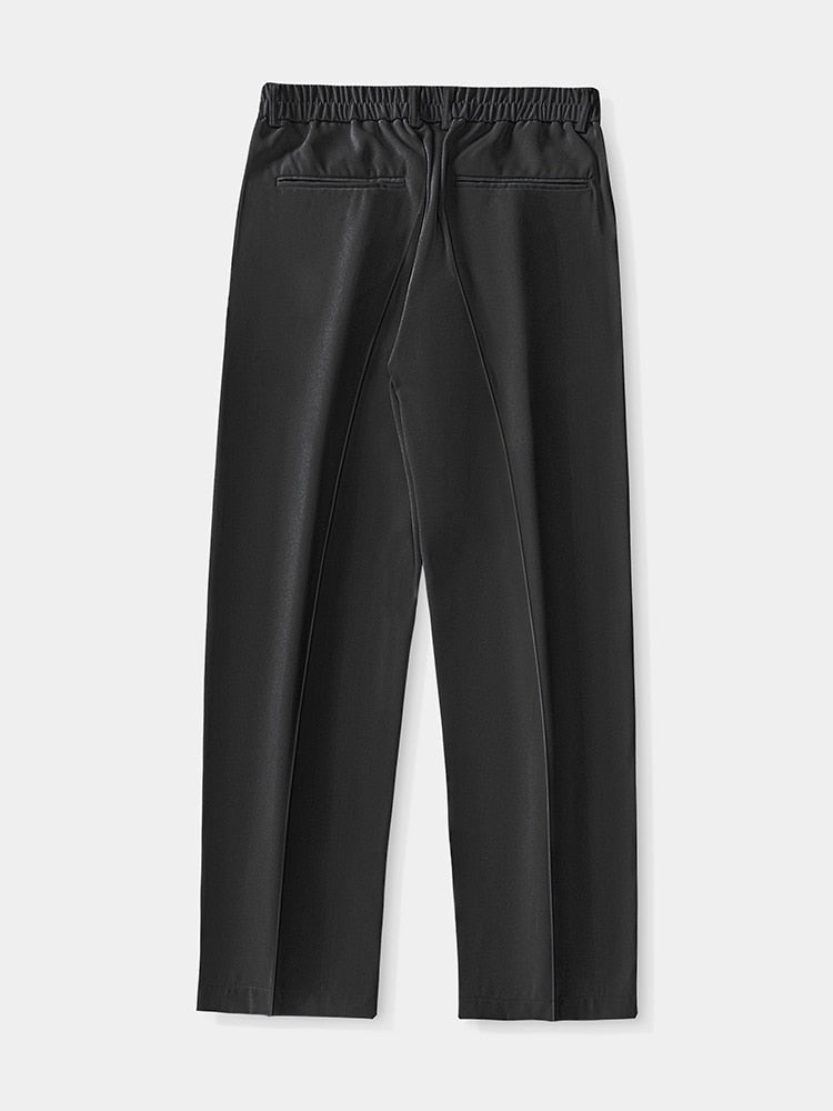 New Summer men PALAZZO PANTS wide chinos wide leg trousers breathable straight loose pants - GoSobiShop Boutique