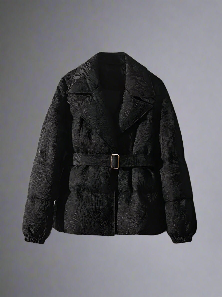 Nina Kimono wrap down jacket warm parkas fall coat - GoSobiShop Boutique