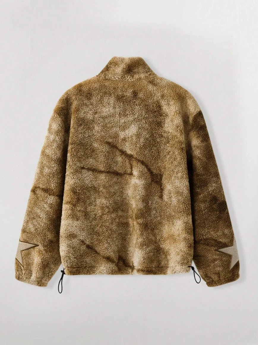 NY stars zipper fleece jacket. - GoSobiShop Boutique