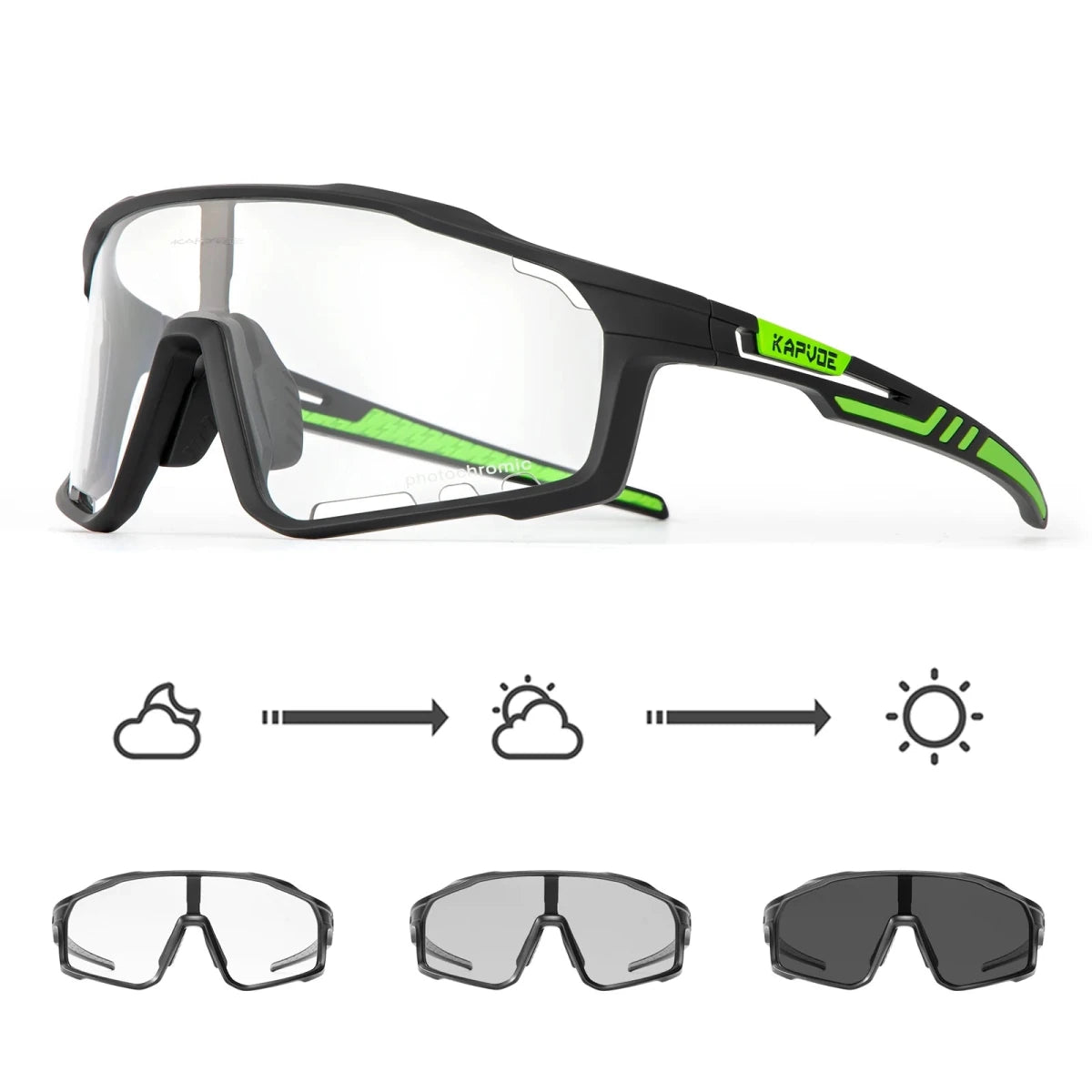 Photochromic Sunglasses polarized sunglasses Cycling Glasses fast scene lens density adaptation - GoSobiShop Boutique