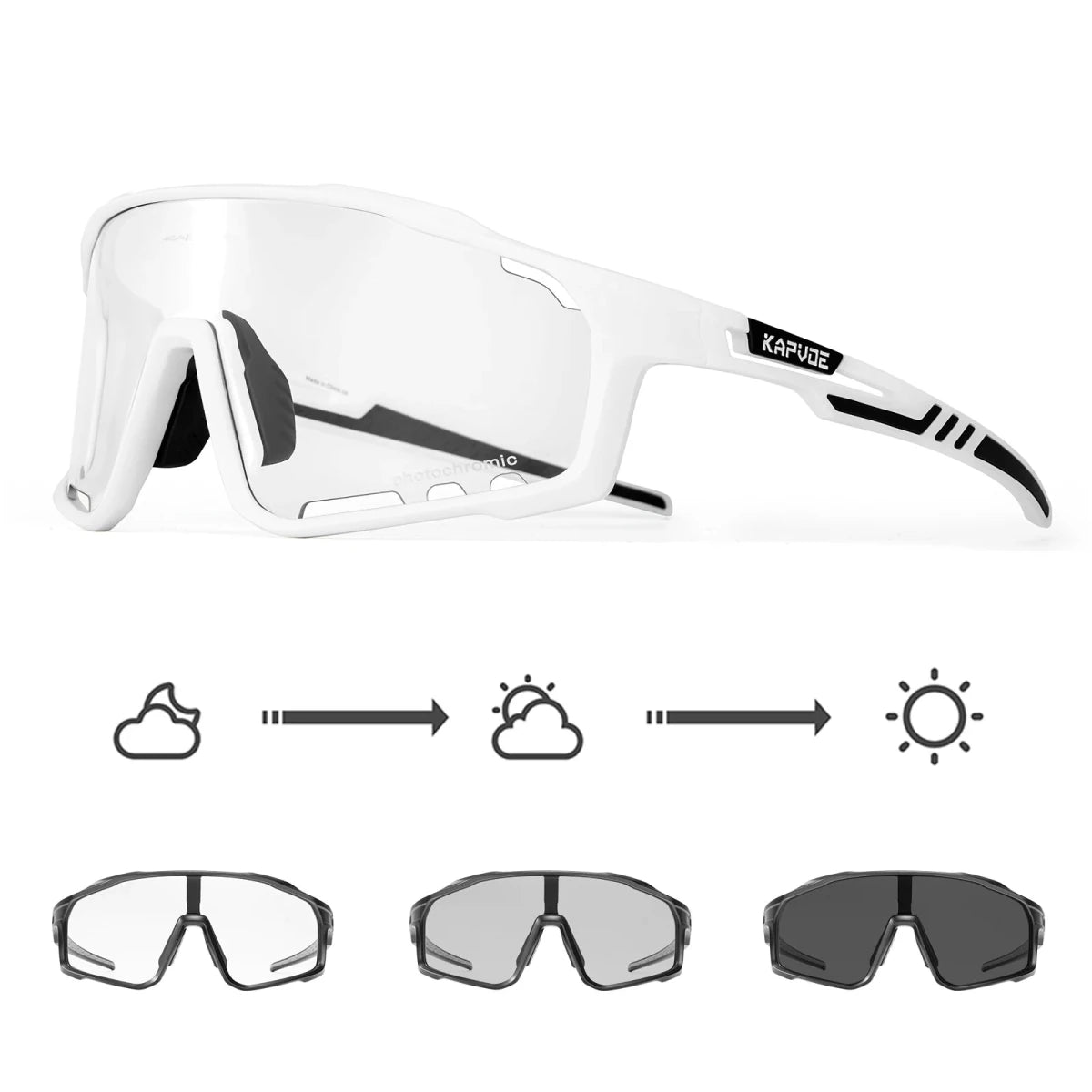 Photochromic Sunglasses polarized sunglasses Cycling Glasses fast scene lens density adaptation - GoSobiShop Boutique