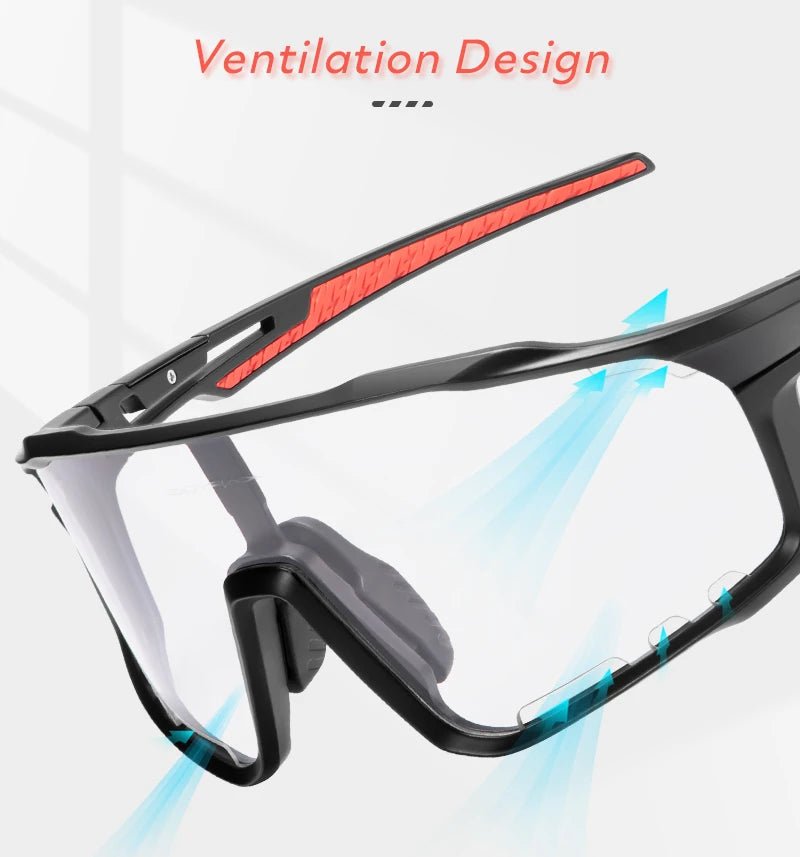 Photochromic Sunglasses polarized sunglasses Cycling Glasses fast scene lens density adaptation - GoSobiShop Boutique