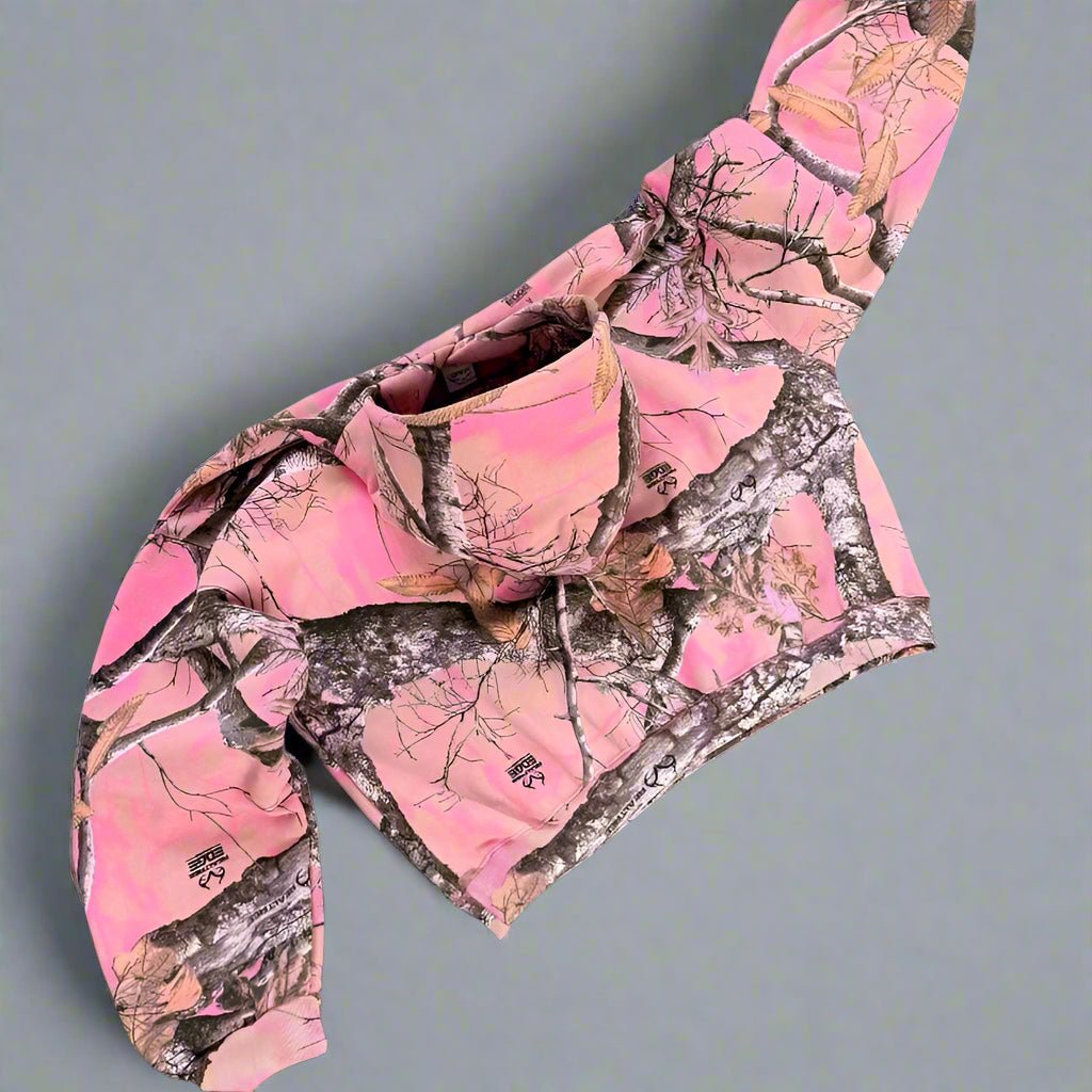 Pink camo oversized zip up and none zip up hoodies - GoSobiShop Boutique