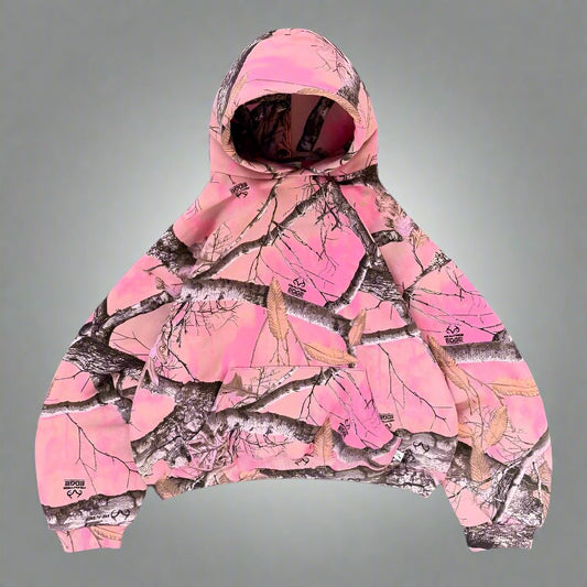 Pink camo oversized zip up and none zip up hoodies - GoSobiShop Boutique