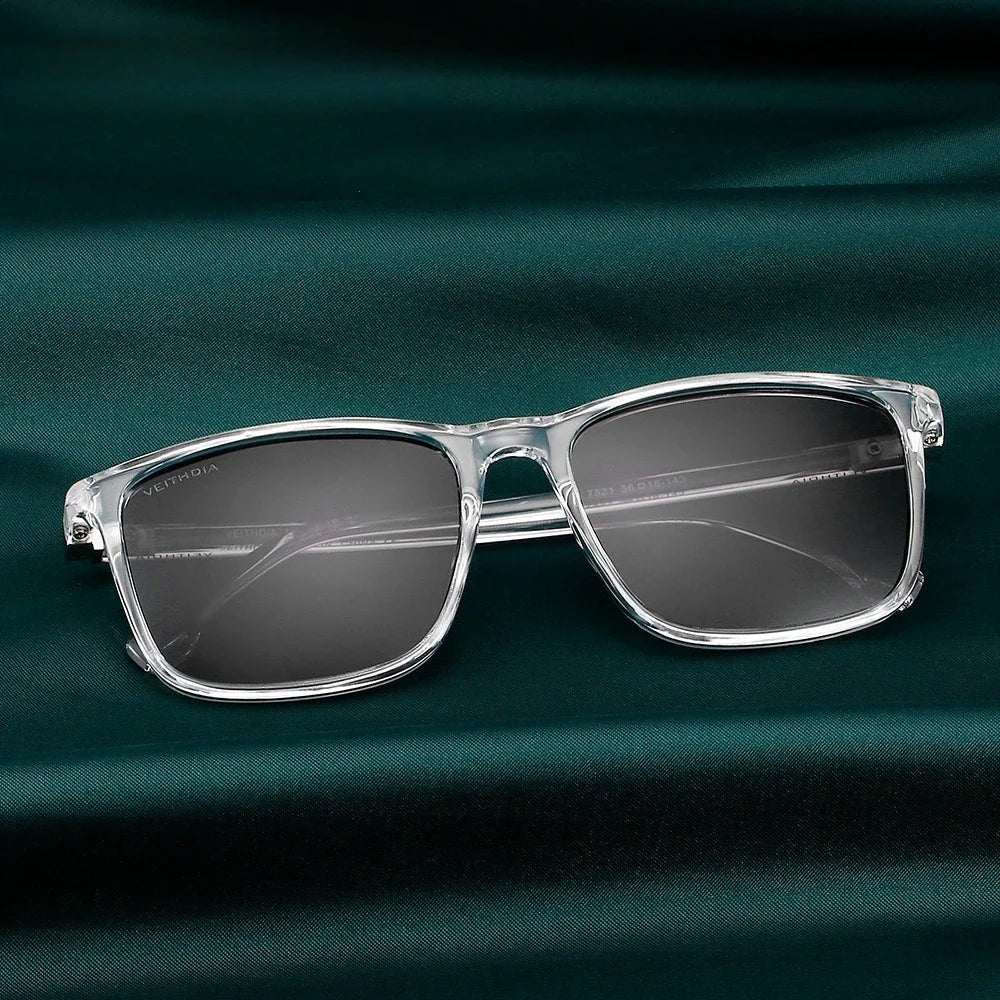 Polarized Square frame Unisex Retro TR90 Sunglasses. - GoSobiShop Boutique