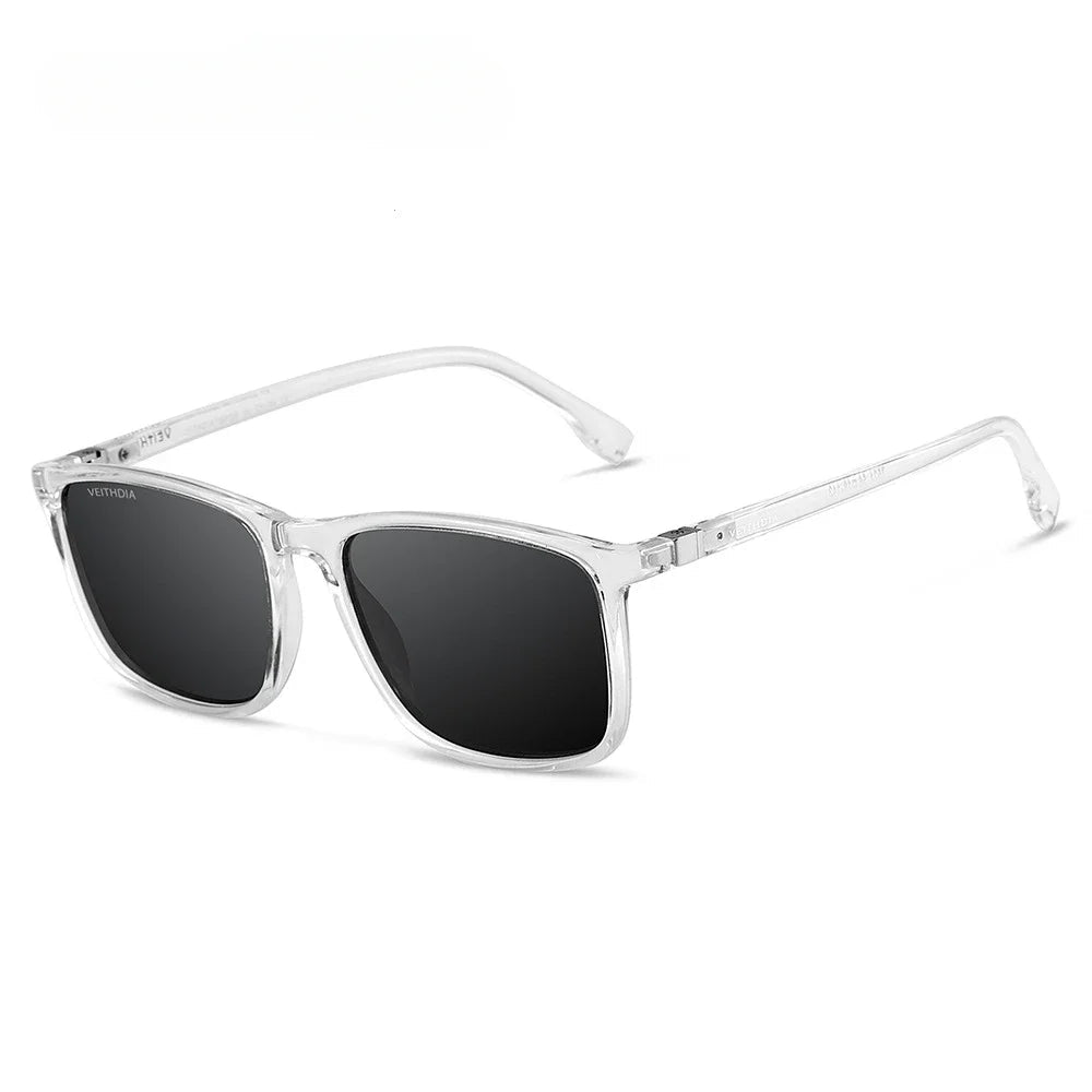 Polarized Square frame Unisex Retro TR90 Sunglasses. - GoSobiShop Boutique