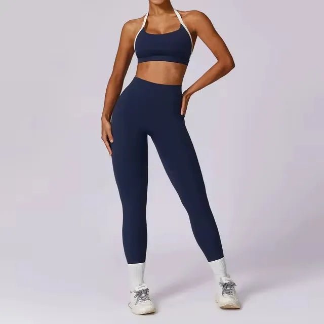 Push up sports bra and leggings 2 piece set - GoSobiShop Boutique