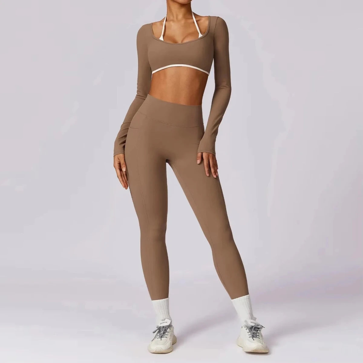 Push up sports bra and leggings 2 piece set - GoSobiShop Boutique