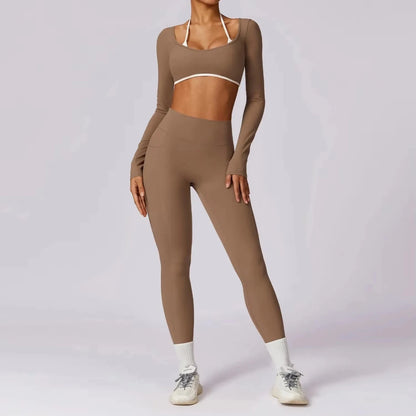 Push up sports bra and leggings 2 piece set - GoSobiShop Boutique
