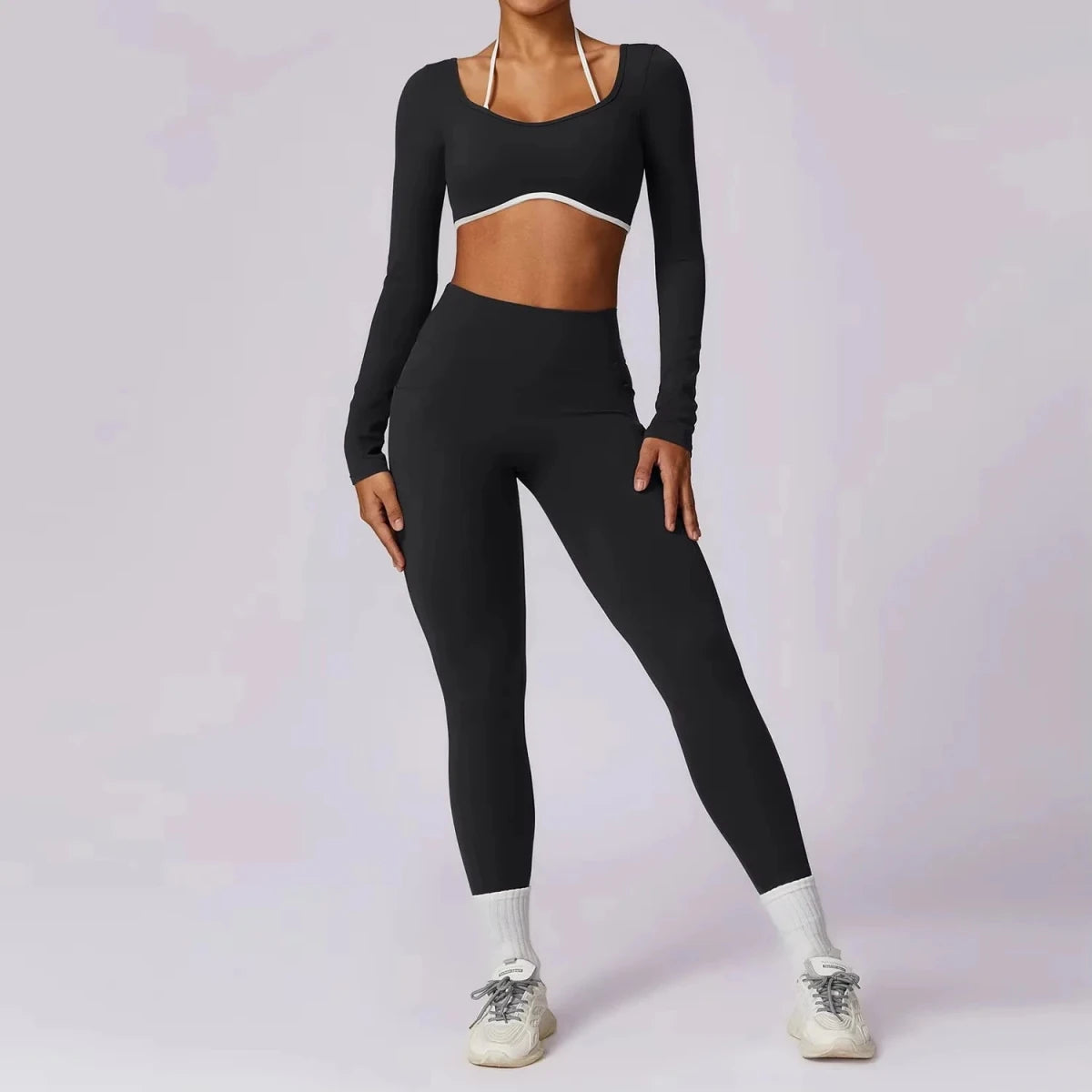 Push up sports bra and leggings 2 piece set - GoSobiShop Boutique