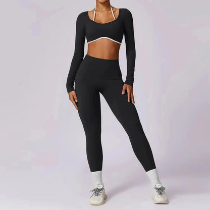 Push up sports bra and leggings 2 piece set - GoSobiShop Boutique