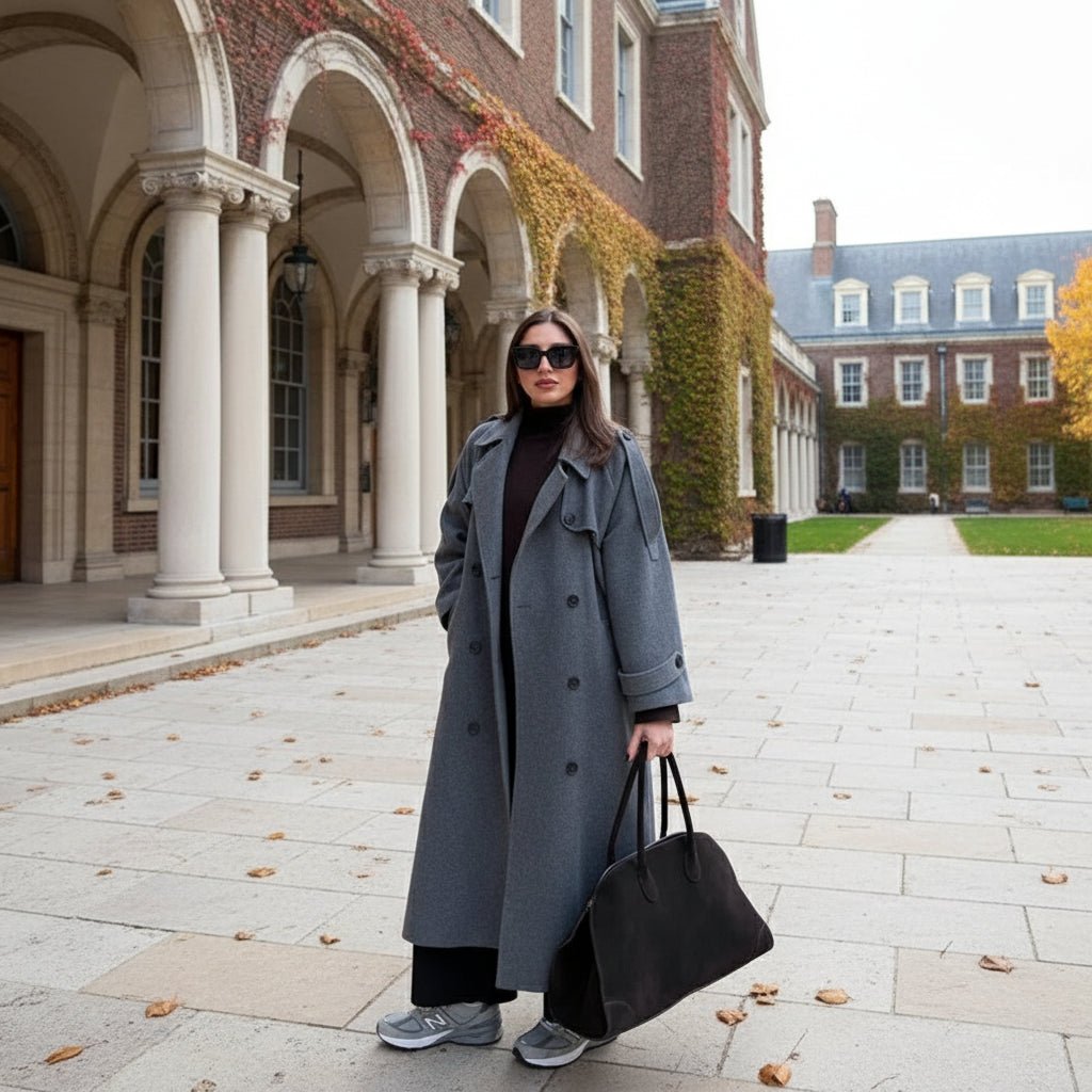 Season Fashion short and long trench coats fall tops - GoSobiShop Boutique