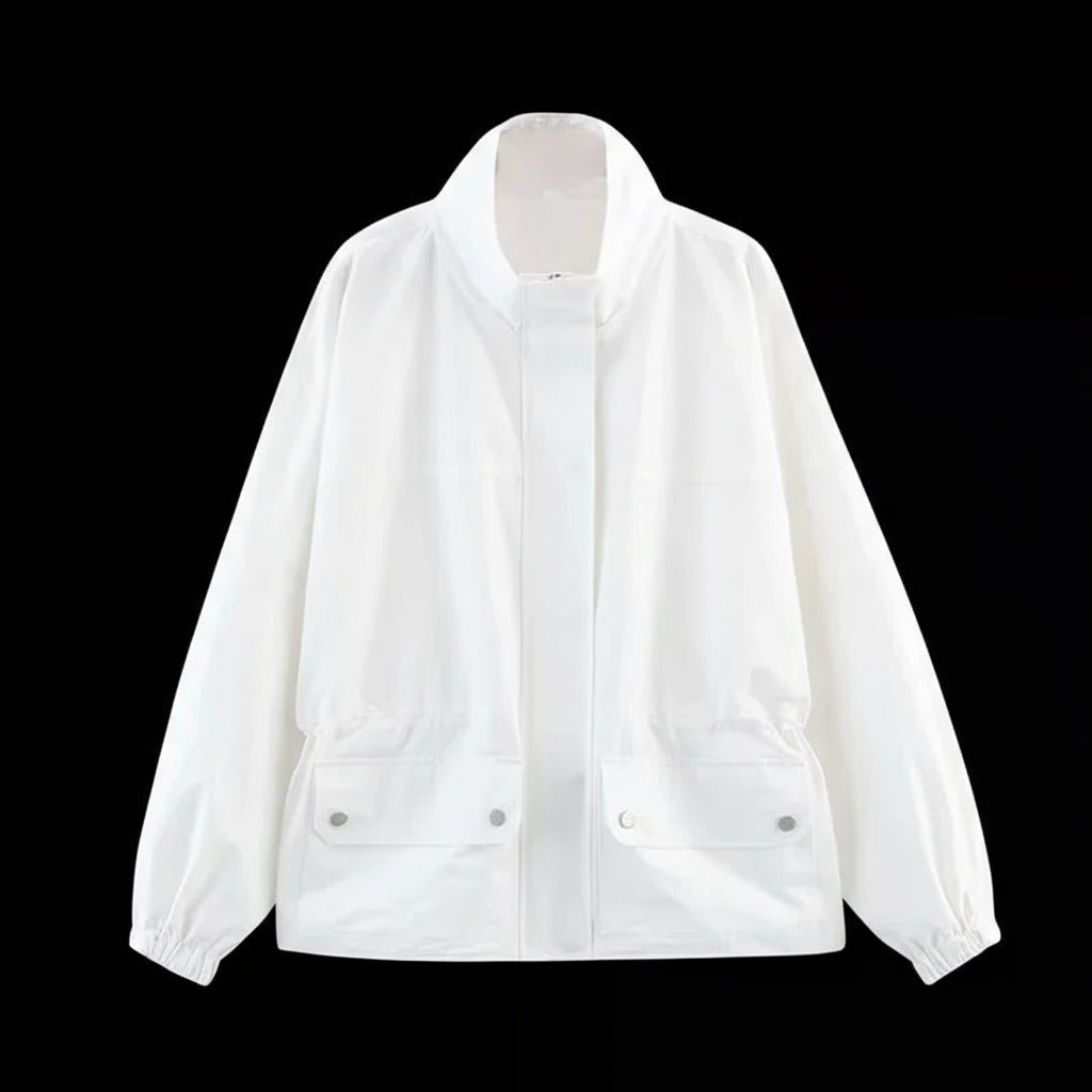 Silverstein white puffer jacket fall tops - GoSobiShop Boutique