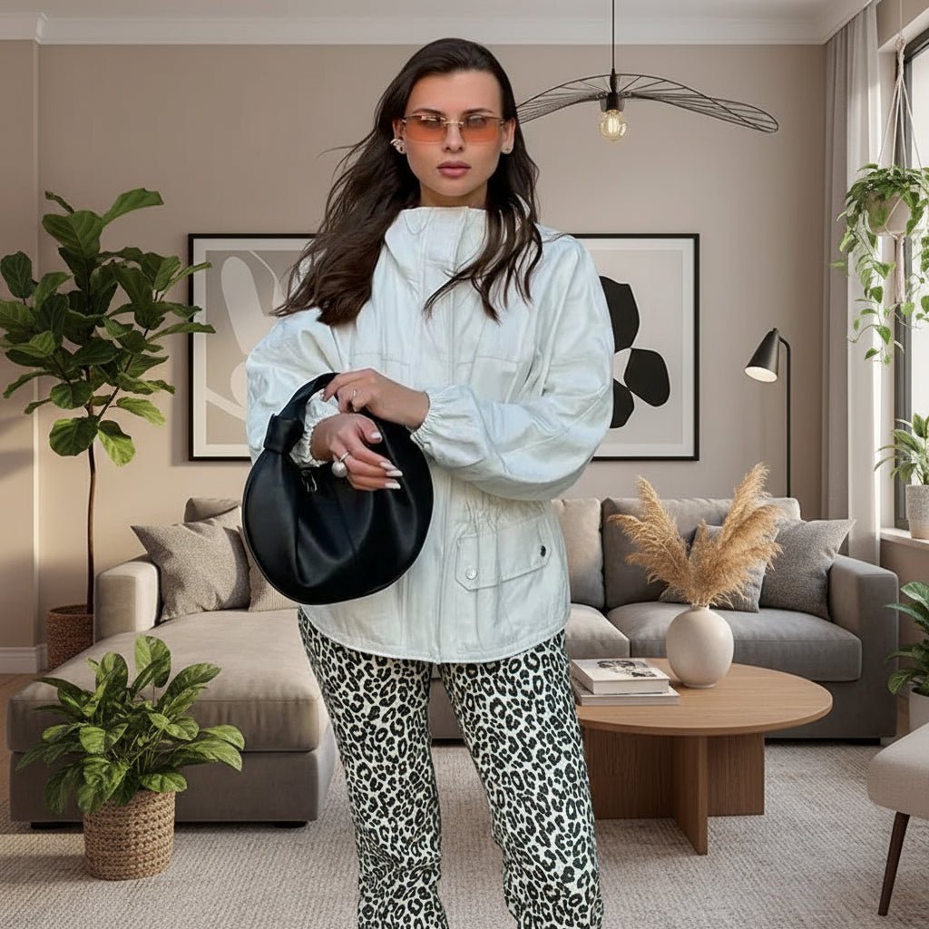 Silverstein white puffer jacket fall tops - GoSobiShop Boutique