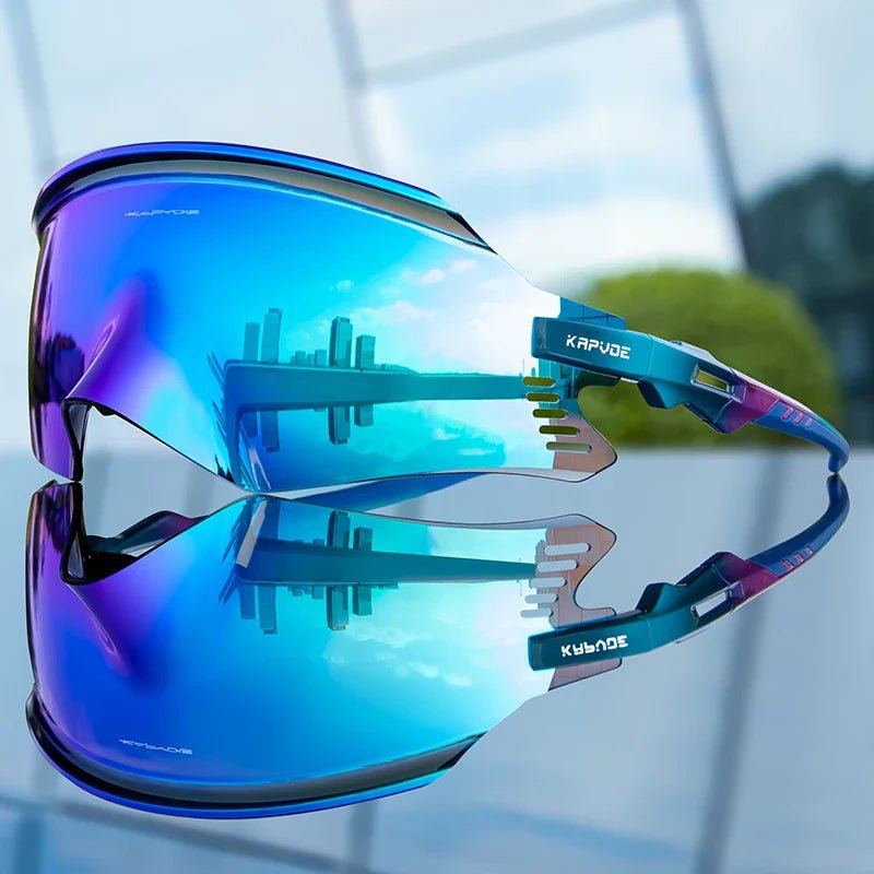 Single Lens UV400 Cycling Glasses Bicycle Sunglasses Sport Driving Fishing sunglasses - GoSobiShop Boutique