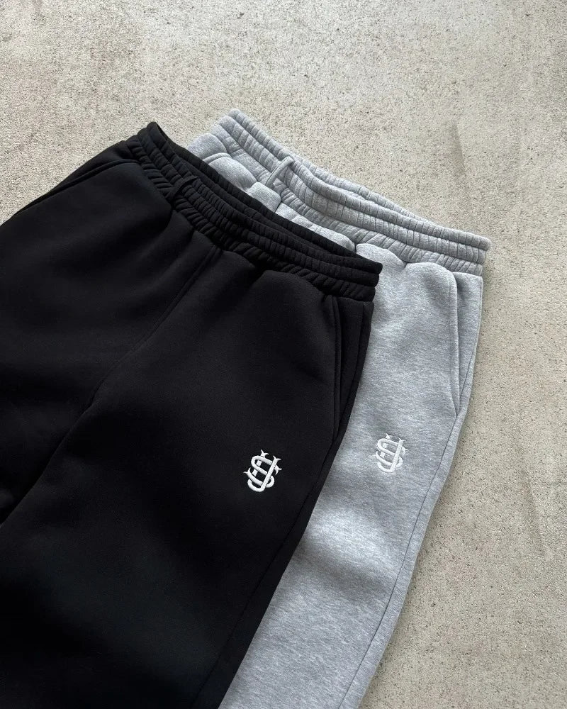 Spark Loose straight jogging trousers - GoSobiShop Boutique