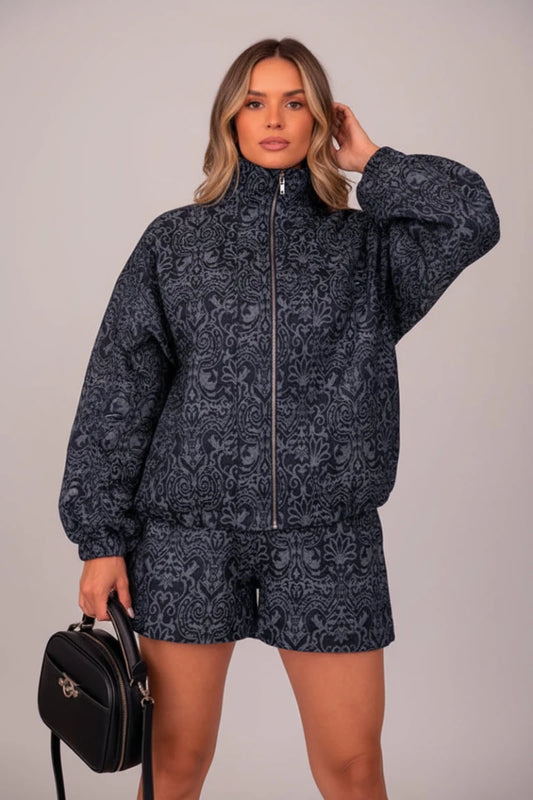 The Alessandra Paisley Two-Piece Set - GoSobiShop Boutique
