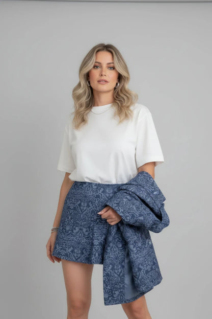 The Alessandra Paisley Two-Piece Set - GoSobiShop Boutique