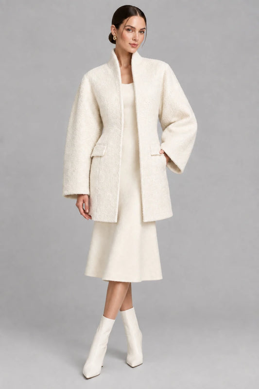 The Maison Wool Coat - GoSobiShop Boutique