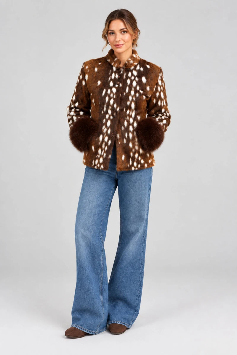 The Vienna Faux Fur Jacket - GoSobiShop Boutique