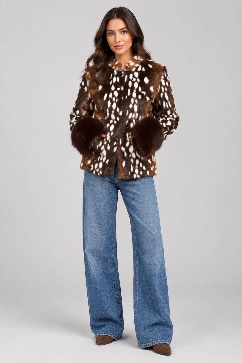 The Vienna Faux Fur Jacket - GoSobiShop Boutique