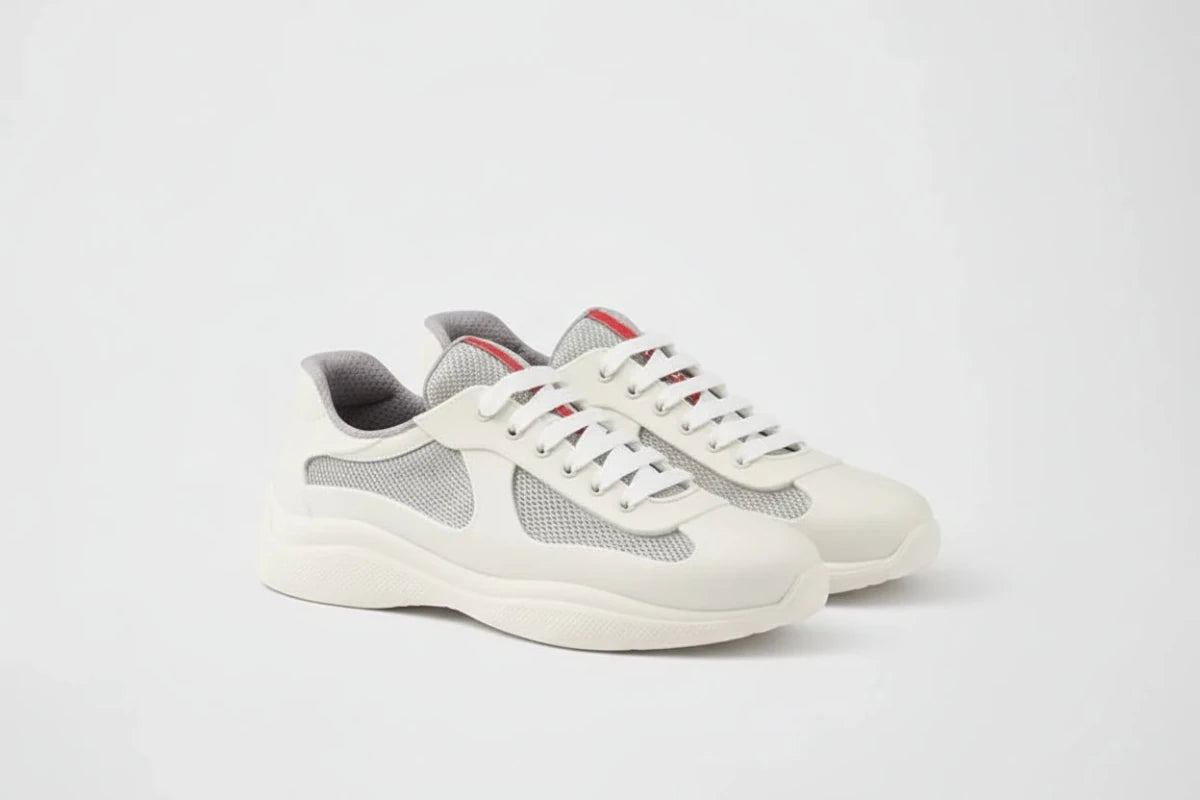 Two tone breathable designer cup sneakers dupe. - GoSobiShop Boutique