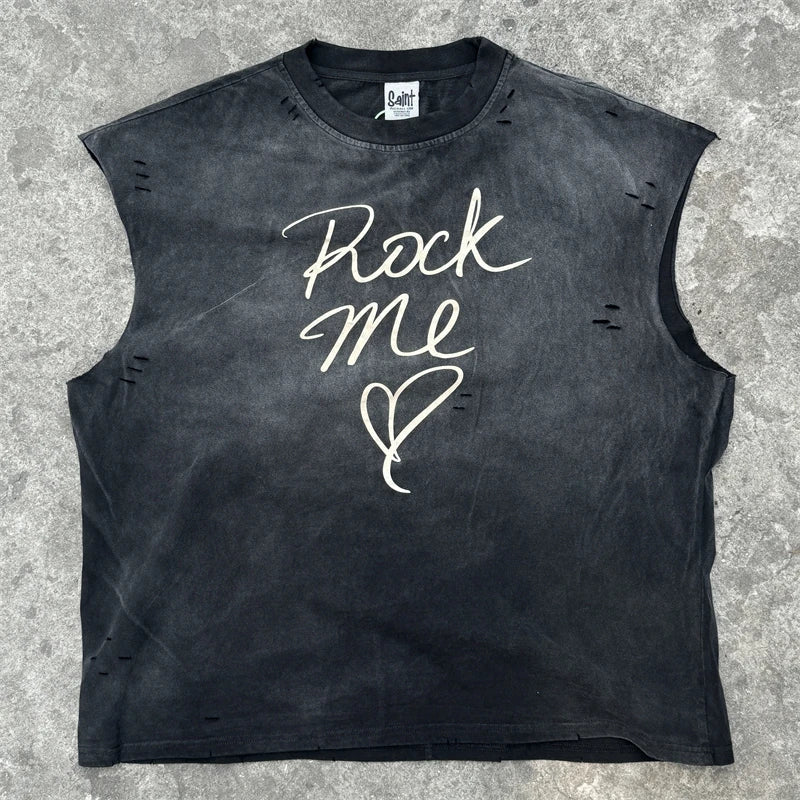Washed Punk Art Tees BOX TEE and sleeveless tank tops High Quality Tees - GoSobiShop Boutique