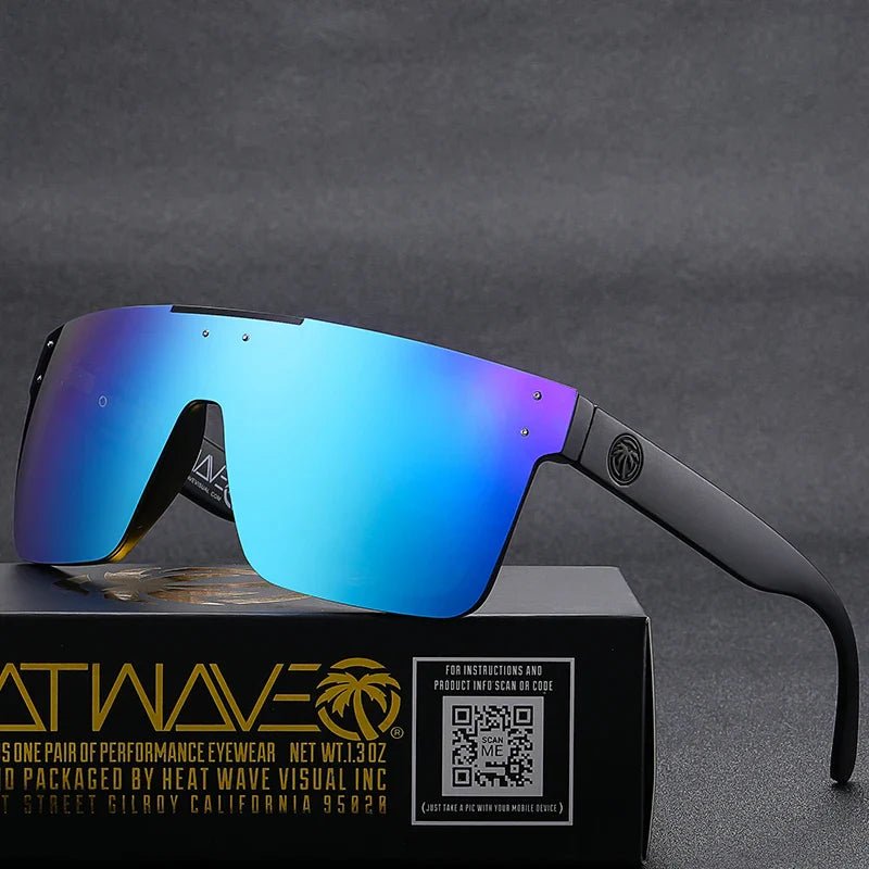 Wide oversized big frame square heatwave glasses - GoSobiShop Boutique