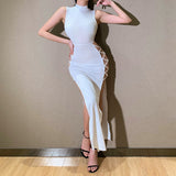 White sexy party dress fashionova